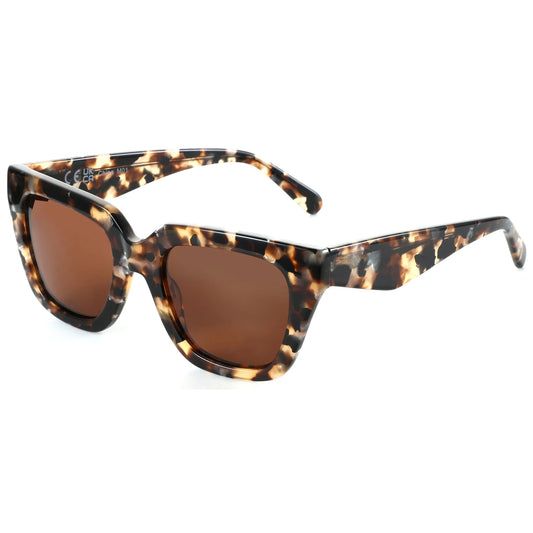 ZENOTTIC Women Polarized Sunglasses Trendy: Square Designer Sun Glasses - Retro Shades for vacation with UV400