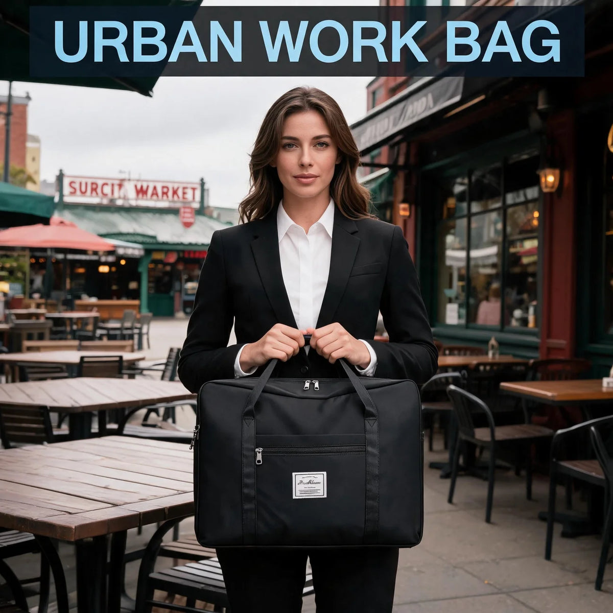 Foldable Multipurpose Storage Tote Bag And Travel Organizer