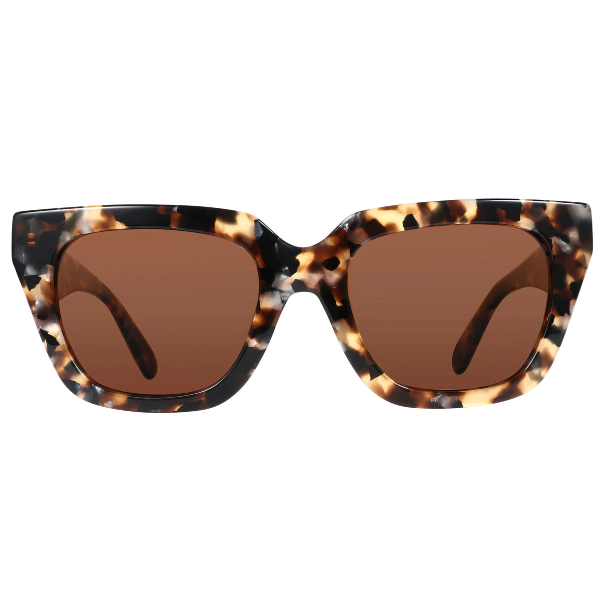 ZENOTTIC Women Polarized Sunglasses Trendy: Square Designer Sun Glasses - Retro Shades for vacation with UV400