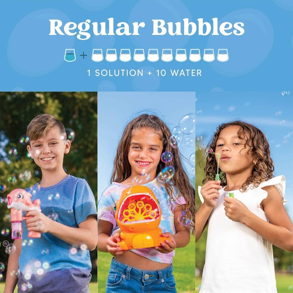 JOYFY 32 OZ Concentrated Bubble Solution for Bubble Machines (Up to 2.5 Gallons) Concentrated Solution Refills for Machine Wands