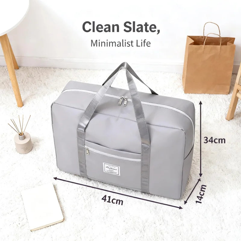 Foldable Multipurpose Storage Tote Bag And Travel Organizer