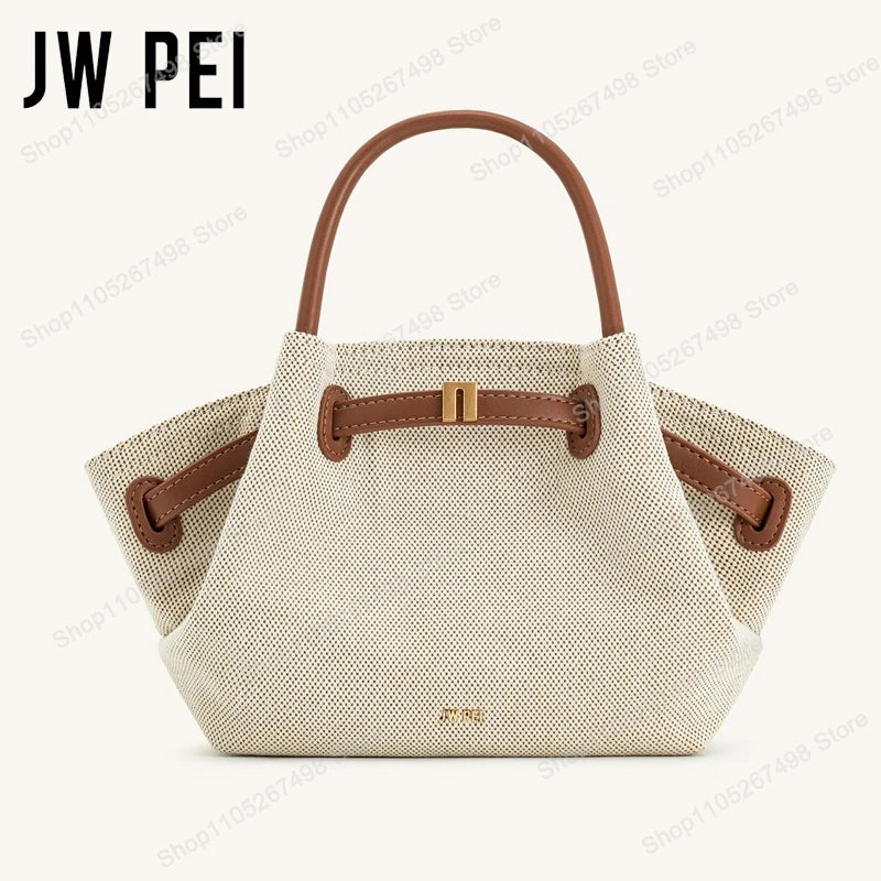 JW PEI Luxury Handbag Tote Bag for Women Leather Shoulder Bag Purse Design Large Capacity Totes Top Handle Hobo Shopper Work Bag