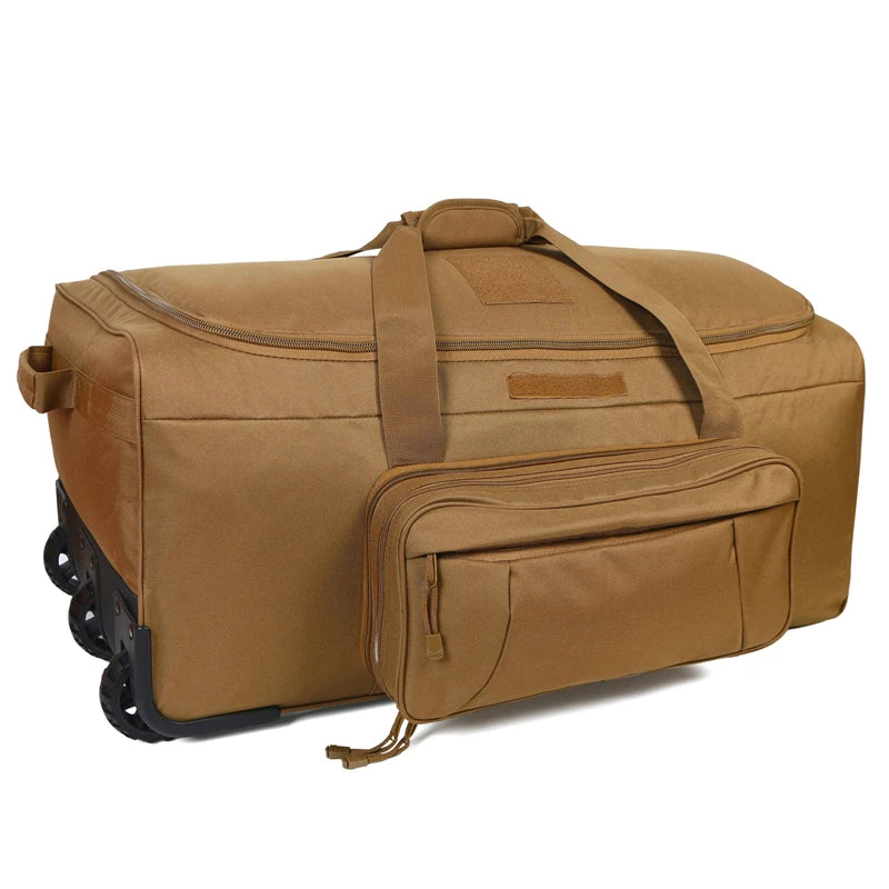 Q Tactical Rolling Duffel Bag for Camping Hiking Travel