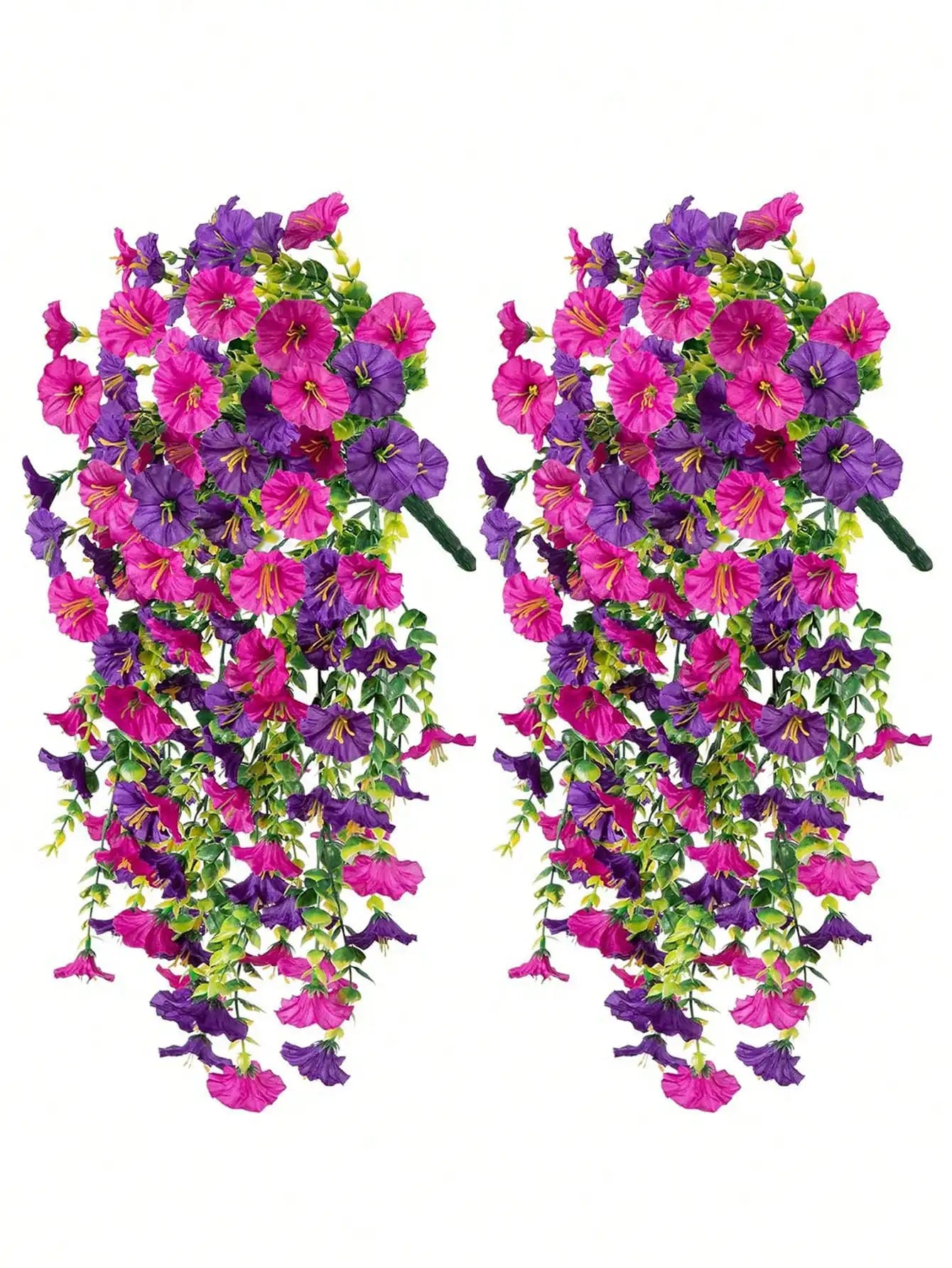 Artificial Eucalyptus Silk Vine, UV-Resistant Outdoor Greenery