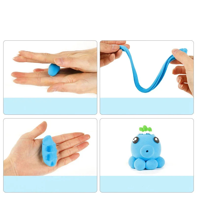 Miuioee Air Dry Modeling Clay Kit With Creative Tools