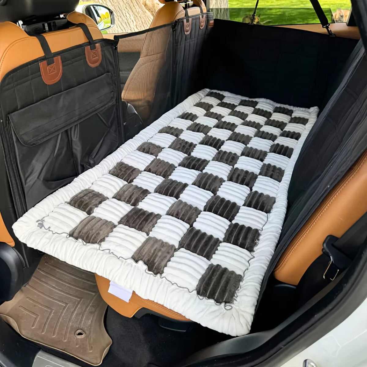 CWV Waterproof Anti Slip Coral Fleece Pet Bed Mat Cover