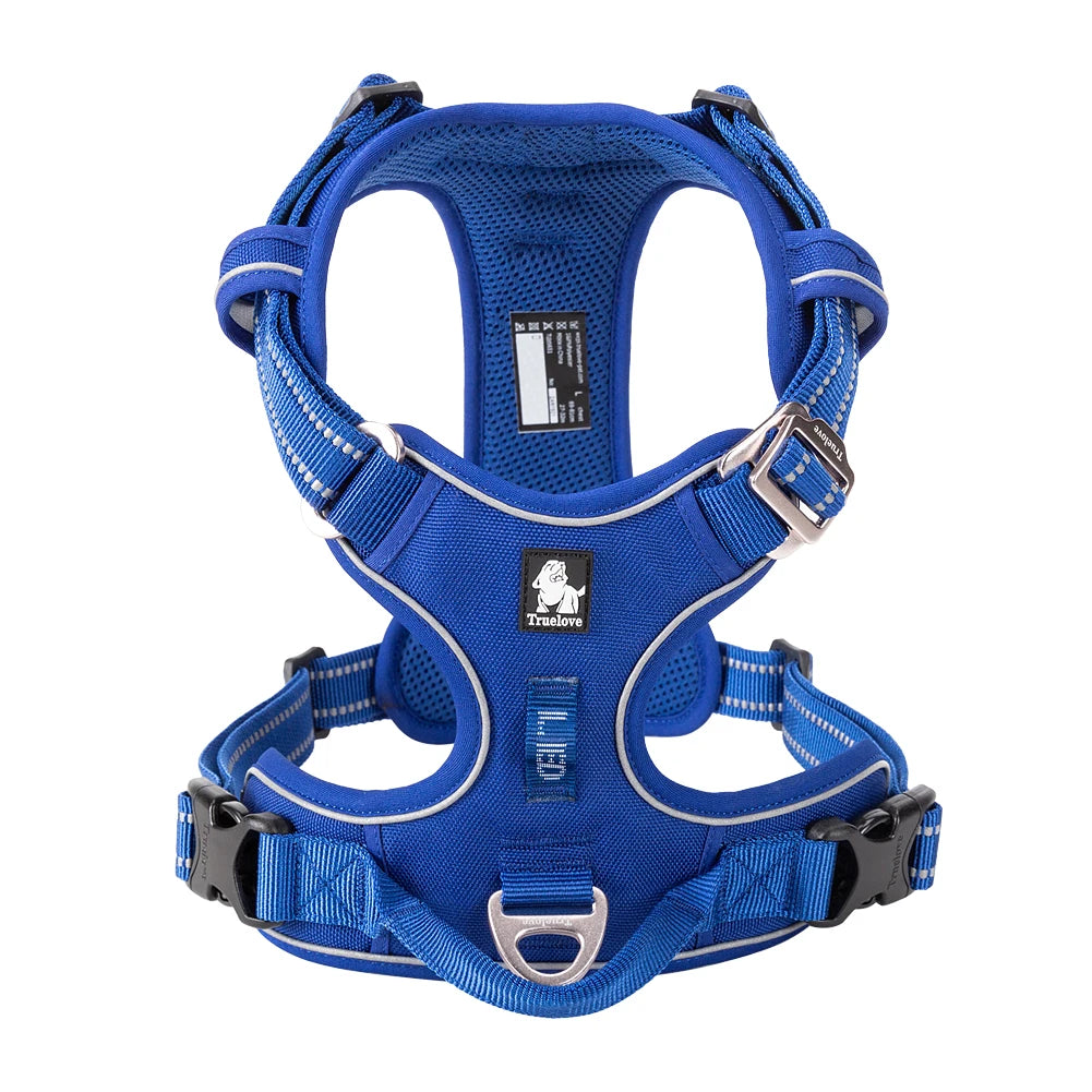 Winhyepet Training Dog Vest Pet Reflectiv Light Nylon Padding Dog service Harness Protective Clothes For Small Meduim Large