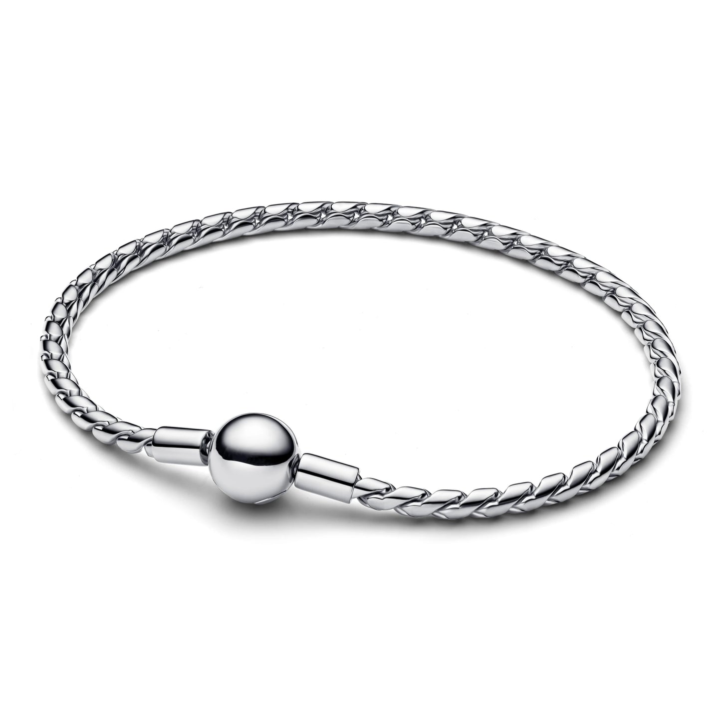 Special sale 925% pure silver snake shaped strap buckle rose zircon decorative bracelet for women's jewelry Valentine's Day gift