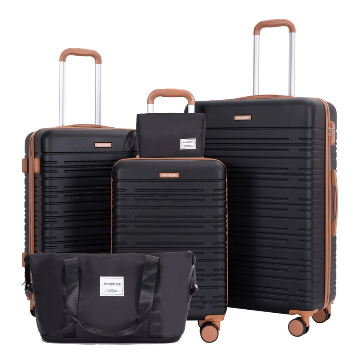 Travelhouse Spinner Luggage Set With Hard Shell And TSA Lock