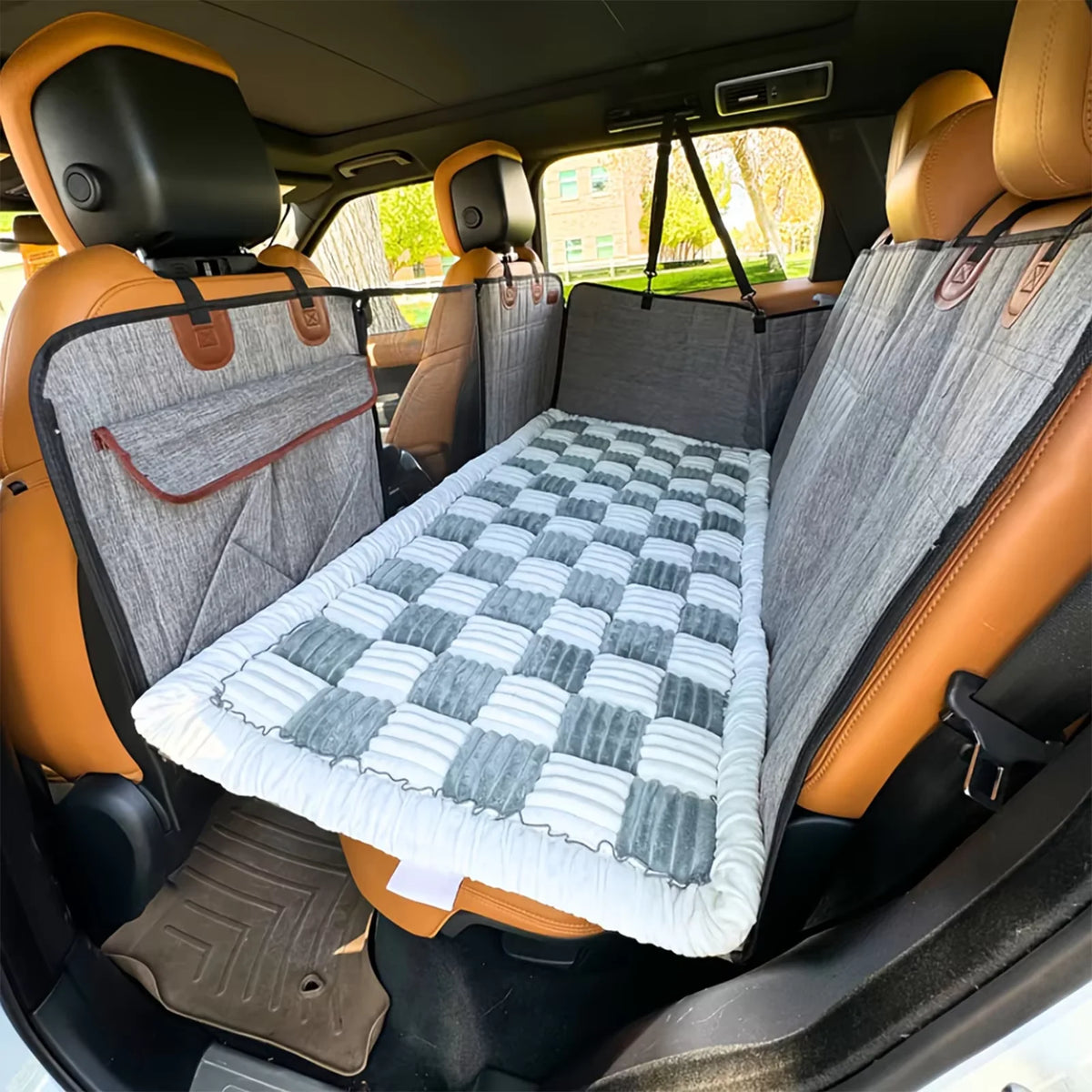 CWV Waterproof Anti Slip Coral Fleece Pet Bed Mat Cover