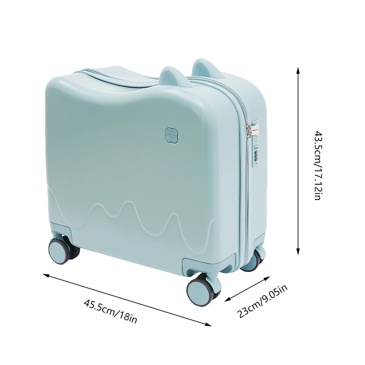 Kids Ride On Suitcase With Lock For Travel And Outings