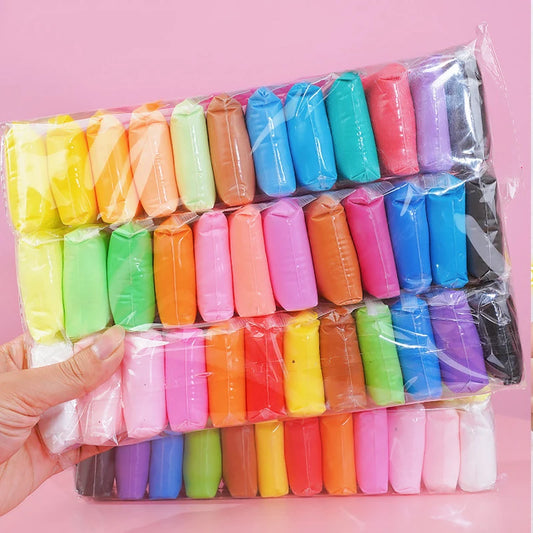 Miuioee Air Dry Modeling Clay Creative DIY Craft Set for Kids