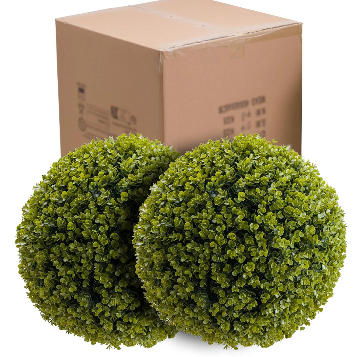Studyset Topiary Cedar Balls Outdoor Decor Set Of 2