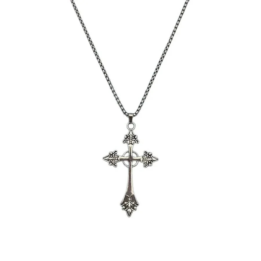 Minimalist Water Drop Pendant Tie Necklace In Titanium Steel