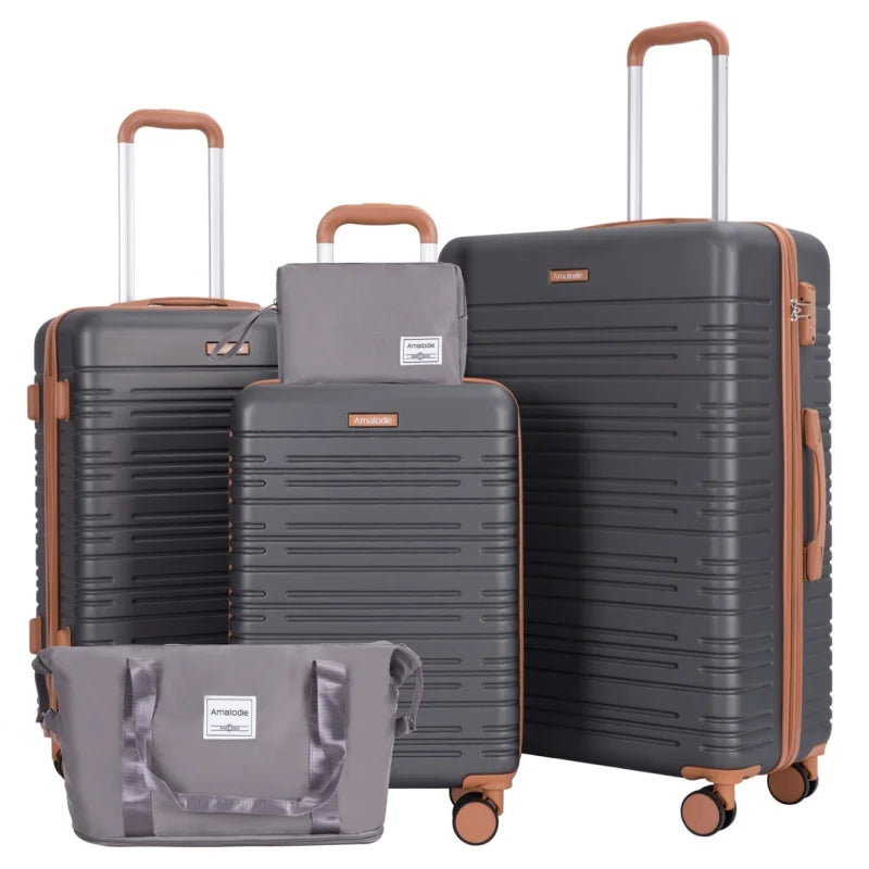Travelhouse Spinner Luggage Set With Hard Shell And TSA Lock