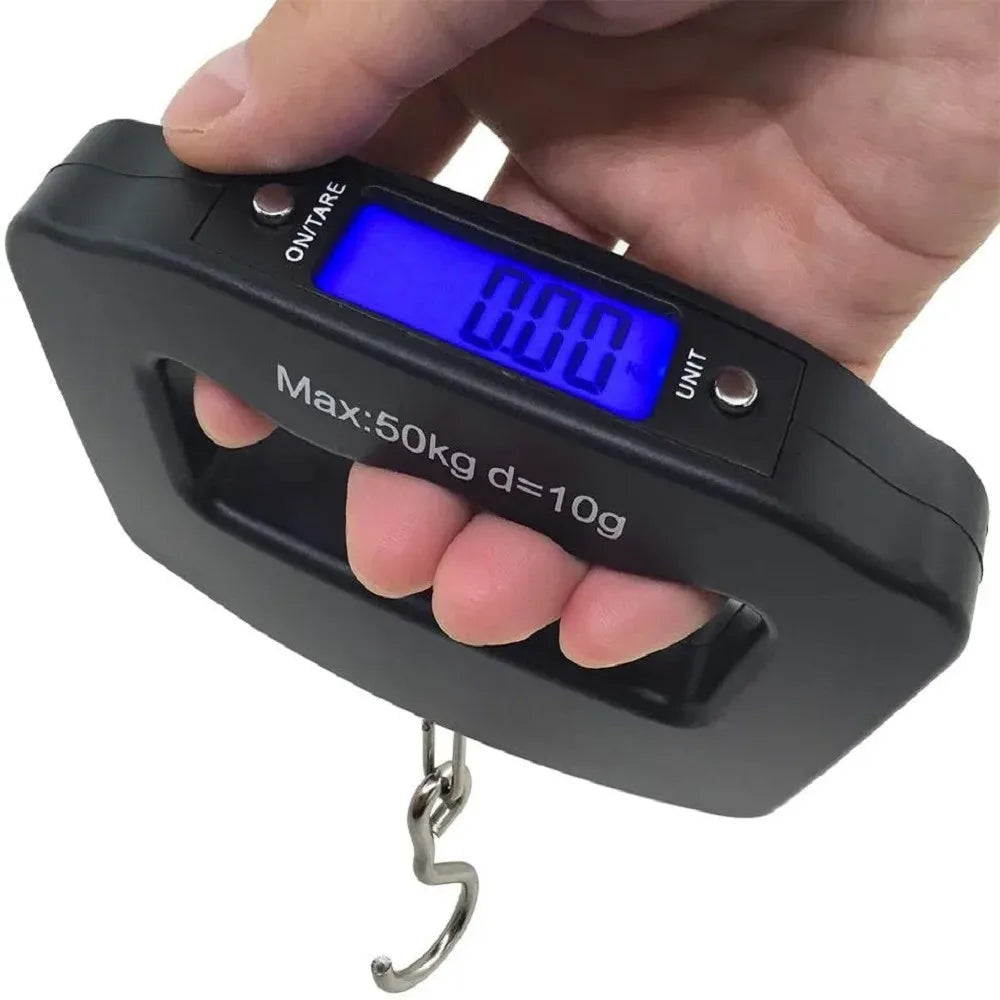 Digital Luggage Scale With Backlit Display For Accurate Travel Weighing