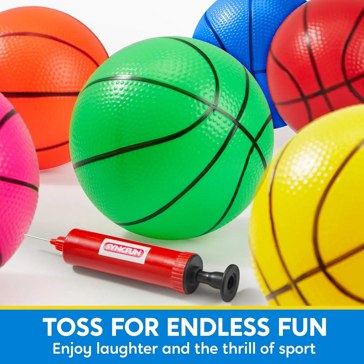 Joyfy Mini Basketball Toys for Kids Indoor Hoop Play