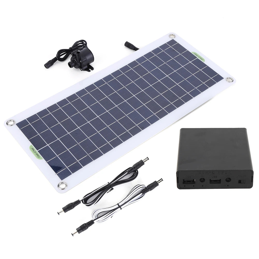 18V 30W Fountain Panel Pump Garden Decoration Mini Solar Power Panel Water Pump Watering System Energy Saving Kits for Fish Tank