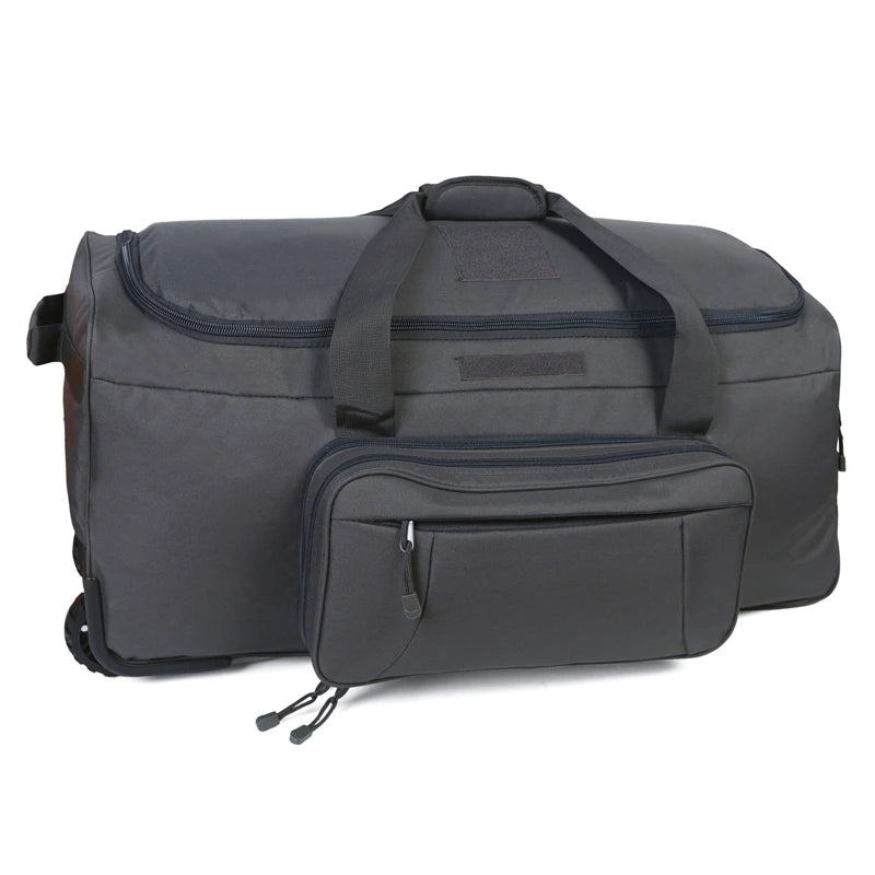 Q Tactical Rolling Duffel Bag for Camping Hiking Travel