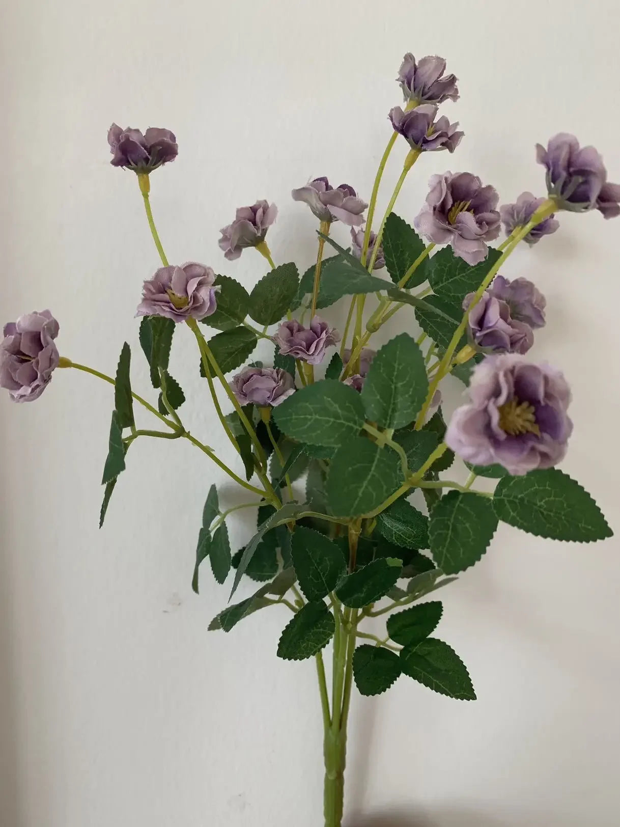Youyouhuan Artificial Silk Rose Garden Decor Bouquet 15 Heads